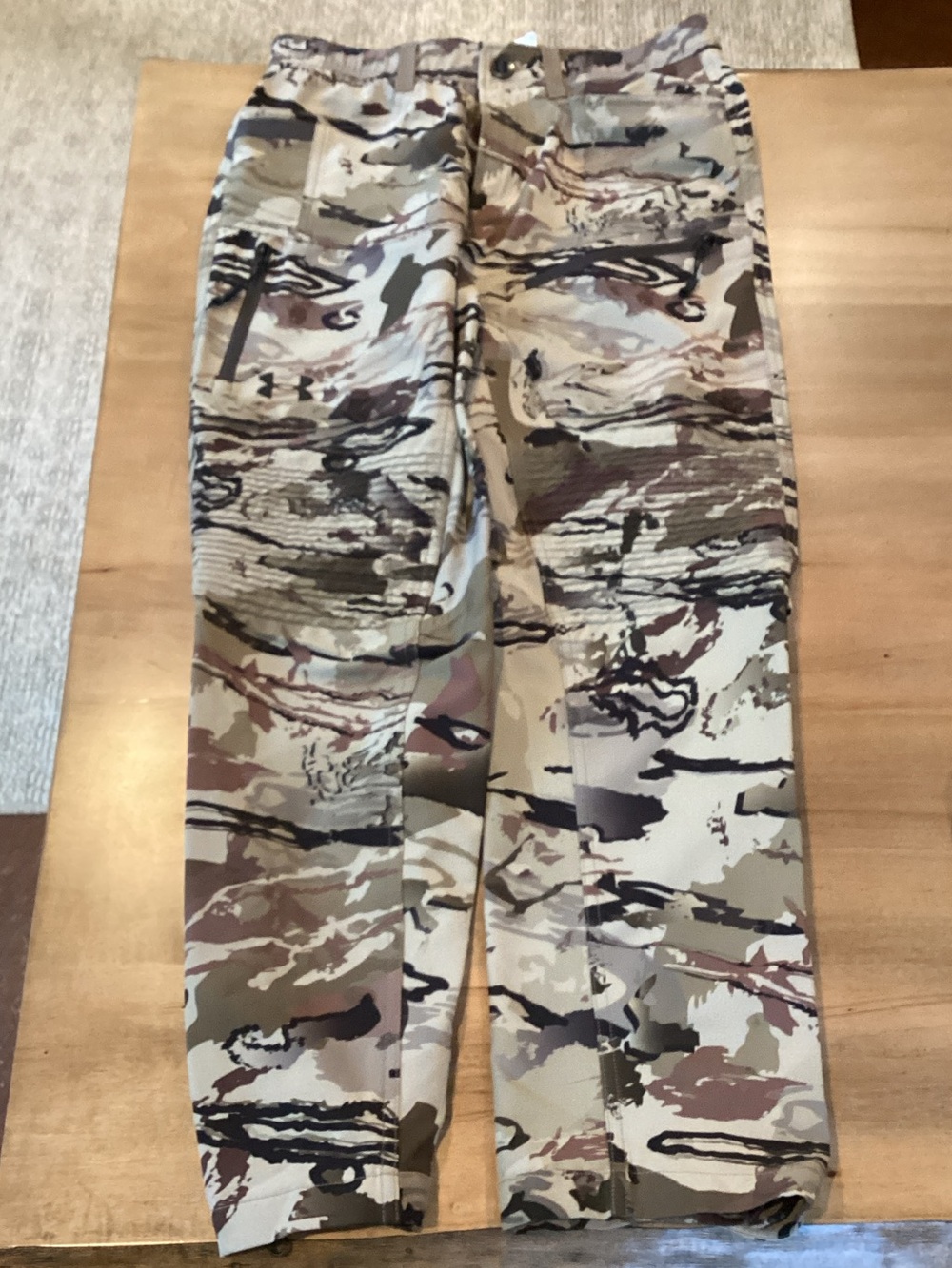 Under Armour Men's Desert Camo Cargo Pants - Tan, Brown, Black